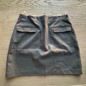 Aritzia Charcoal Mini Skirt